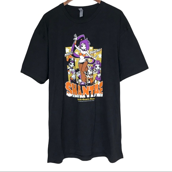 Shantae HGH Half Genie Hero Kickstarter Reward T Shirt XXL WayForward Game - Picture 2 of 6